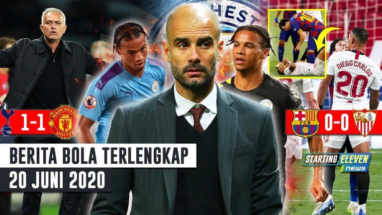 Berita Bola 20 Juni 2020 : Messi EMOSI, Barca TERGELINCIR – Gagal Menang, Mourinho Salahkan VAR – Pep “Sane Akan Pergi Dari City”