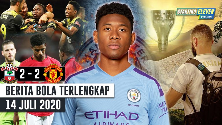 Berita Bola 14 Juli 2020 : 2 Poin Lagi Madrid JUARA La liga- MU Di PHP Southampton – Alaba Ke Man City