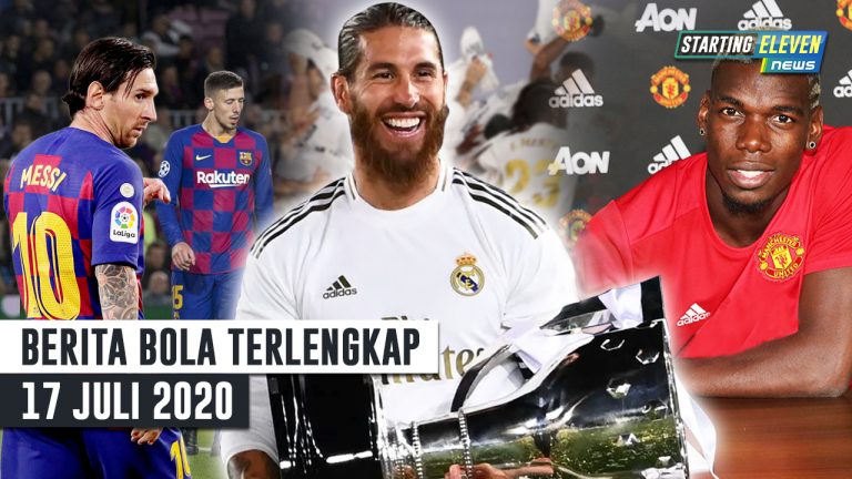 Berita Bola 17 Juli 2020 : Madrid JUARA Laliga – Messi: Barcelona Lemah – Pogba Perpanjang Kontrak