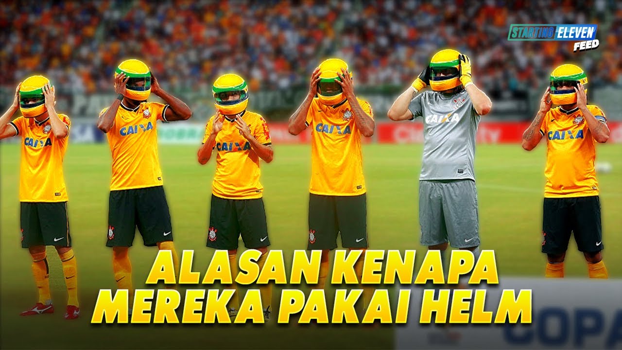 Kisah Ketika Pemain Corinthians Mengenakan Helm Saat Memasuki Lapangan