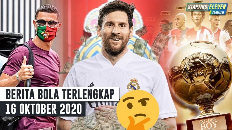 Berita Bola 16 Oktober 2020: Menpora: Ronaldo Langgar Protokol – Messi Tolak Madrid Dengan Harga Rp 4T – Golden Boy 2020