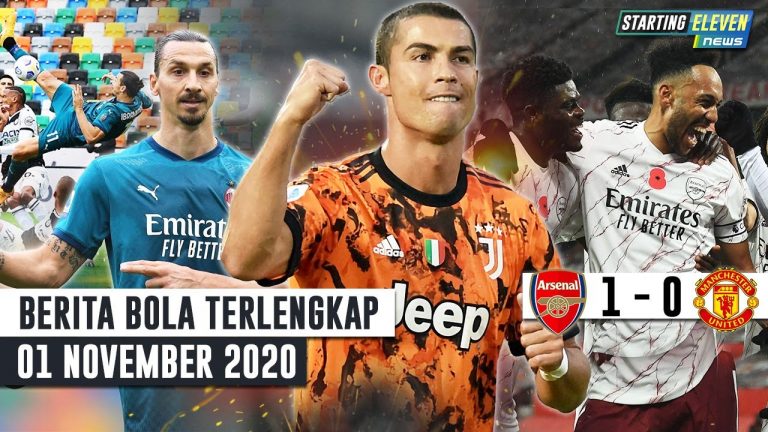 Berita Bola 2 november 2020: Cetak Dwigol, CR7 Antar Juve AMUK Spezia – Arsenal TUMBANGKAN MU Di Old Trafford – Ibra MAKIN Menggila