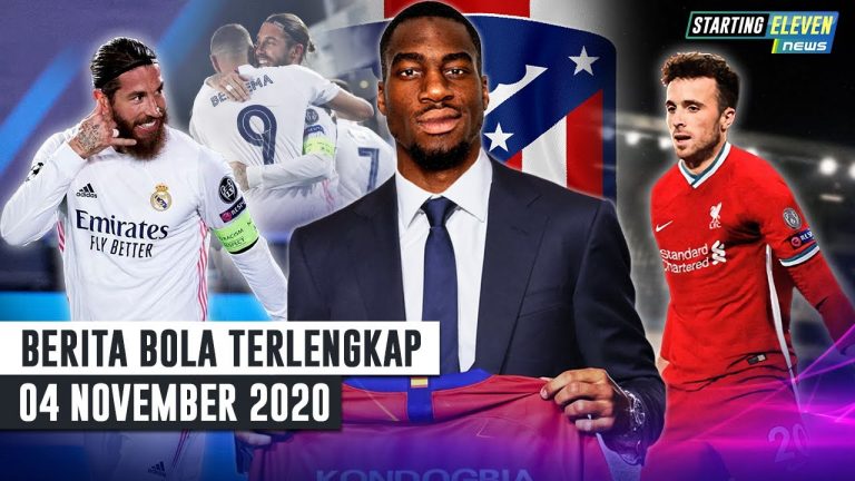 Berita Bola 4 November 2020: SADIS Jota Hattrick  – Ramos SANGAR, Bikin 100 Gol Untuk Madrid – RESMI Kondogbia ke Atletico