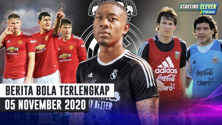 Berita Bola 5 November 2020: Pertahanan MU Seperti Bocah Usia 10 Tahun – Pesan Messi Untuk Maradona – David Alaba Ke Real Madrid