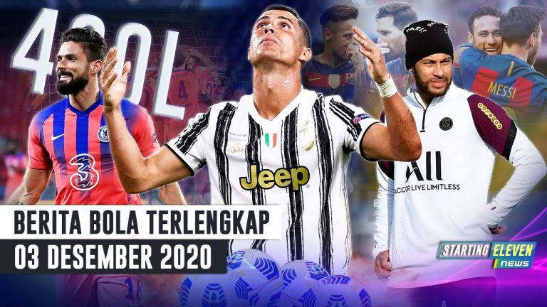 Berita Bola 3 Desember 2020: EDAN! Cetak 4 Gol, Giroud Bikin Rekor UCL – 750 Gol Ronaldo – Neymar: Saya Ingin Main Dengan Messi Lagi