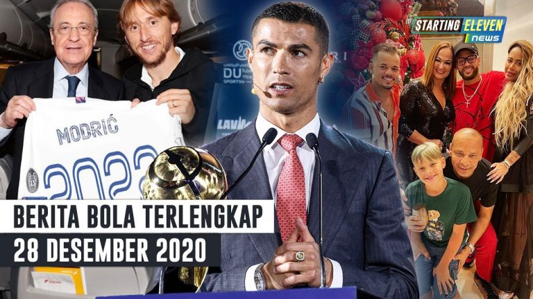 Berita Bola 28 Desember 2020: Ronaldo Pemain Terbaik Abad 21 – Neymar Dikecam Rakyat Brasil – Modric Perpanjang Kontrak