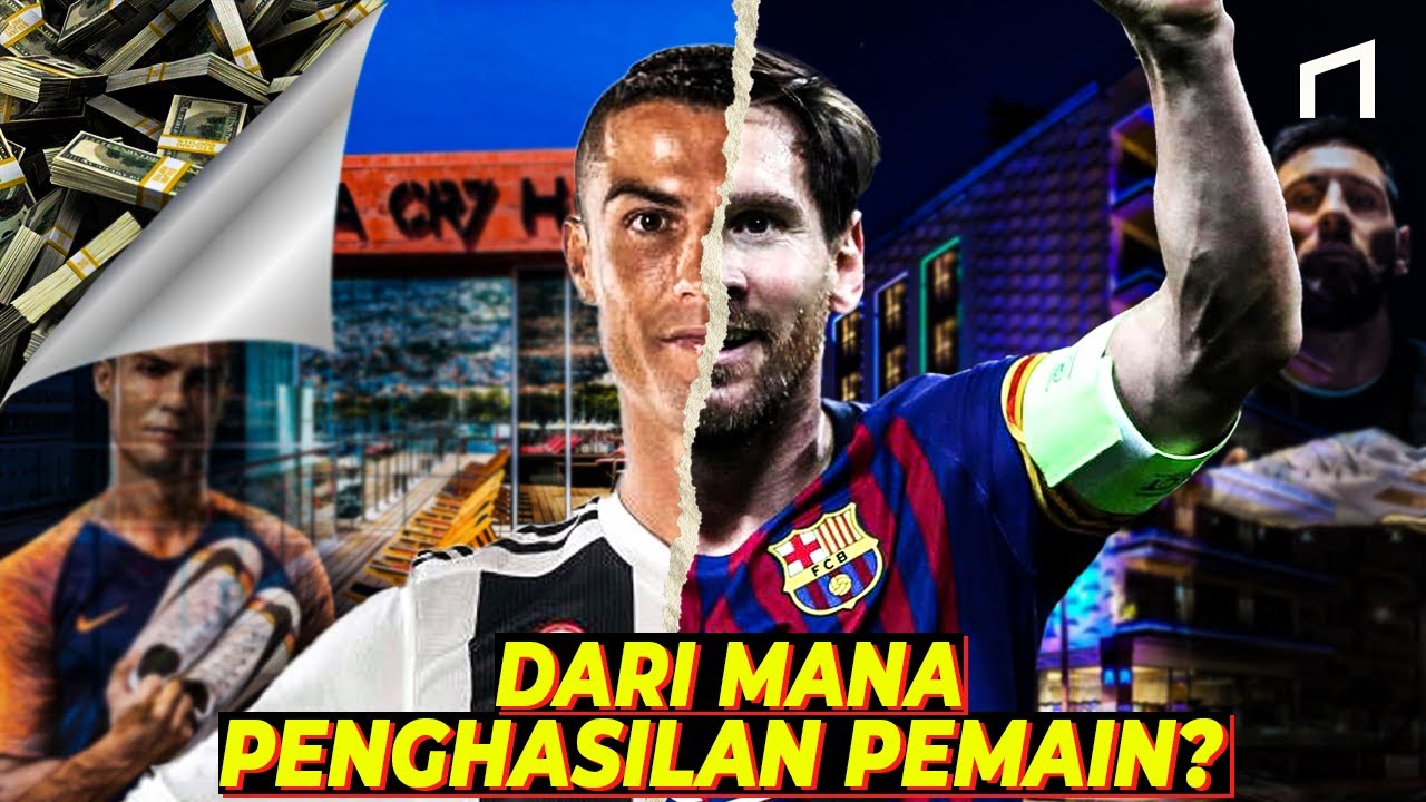 Dari Mana Saja Sumber Penghasilan Para Pemain Sepakbola