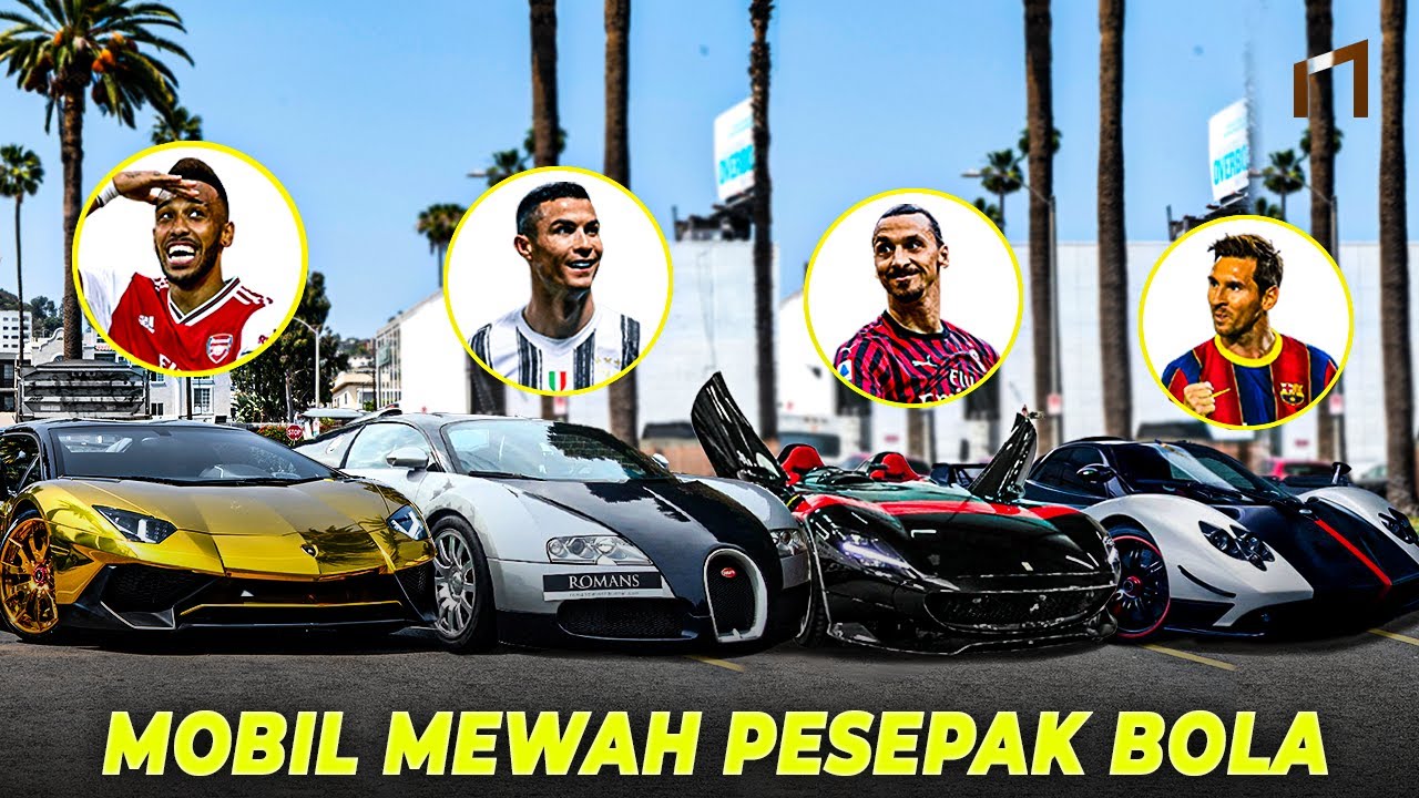 Tajir Melintir! Seperti Inilah Koleksi Mobil Para Pemain Sepakbola