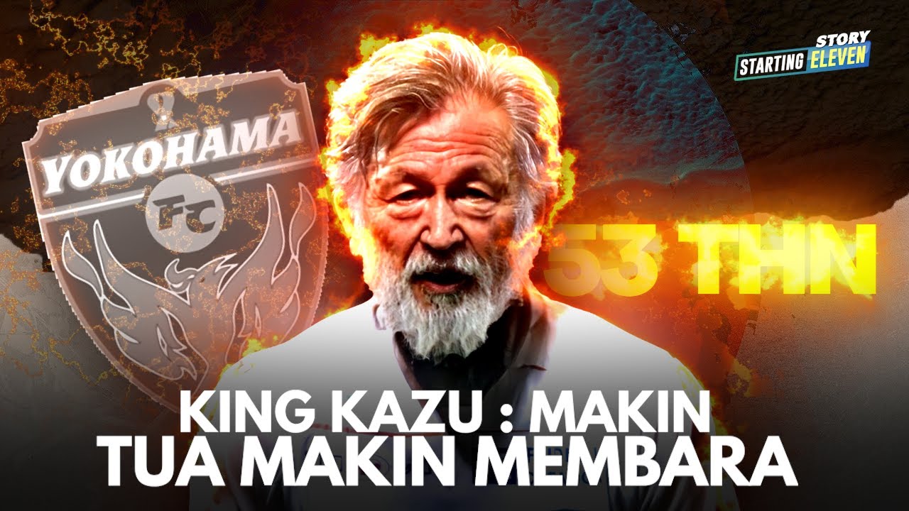 Tiada Tandingan! 'King Kazu' Bermain Sepakbola Sampai Usia 54 Tahun