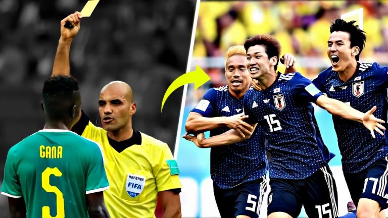 Kejadian Langka! Saat Jepang Lolos Fase Grup Piala Dunia Berkat Kartu Kuning