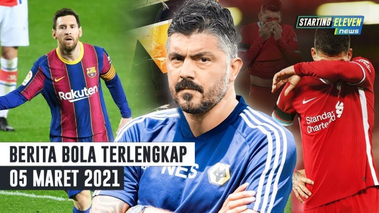 Berita Bola 5 Maret 2021: Viral! Selebrasi Kocak Messi – Gattuso Jadi Pelatih Wolves – Liverpool Catat REKOR Buruk