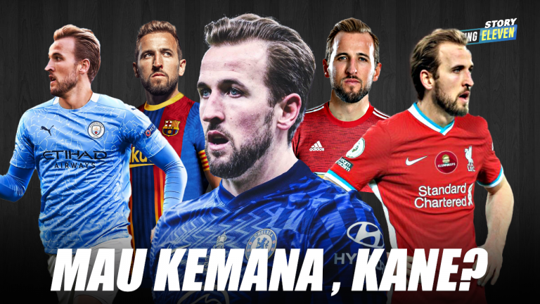 Harry Kane yang memang sudah harus tinggalkan spurs