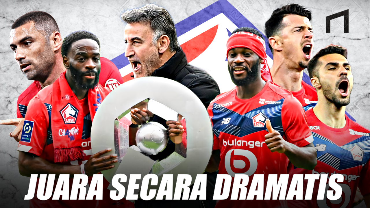 Perjalanan Panjang Lille Akhiri Dominasi PSG di Ligue 1