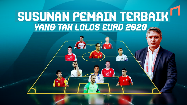 Starting XI Pemain Bintang dari Negara yang Absen di EURO 2020