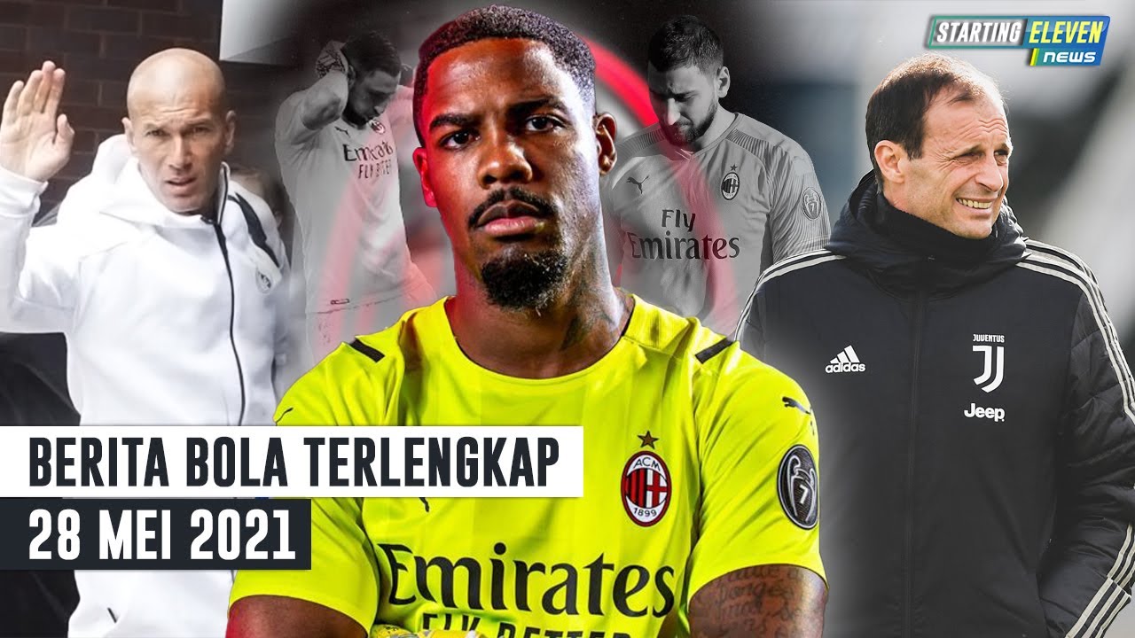 Pirlo DIPECAT, Juve Gaet Allegri - RESMI! Zidane Mundur Dari Madrid - AC Milan Resmi Datangkan Mike Maignan
