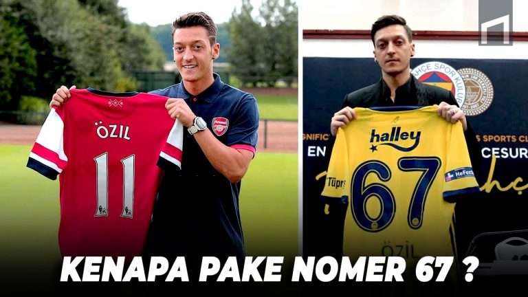 Banyak Nomor Tradisional Tersedia, Mengapa Ozil Lebih Pilih No.67 di Fenerbahce ?