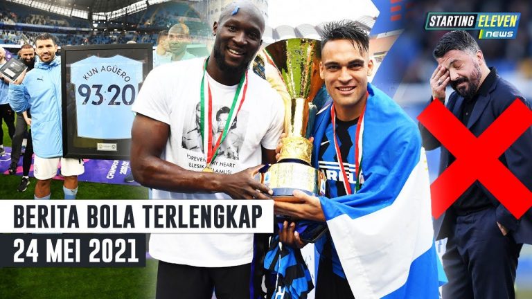 Aguero Patahkan Rekor Gol Rooney - Pesta Juara Inter Milan - Gattuso Resmi Dipecat