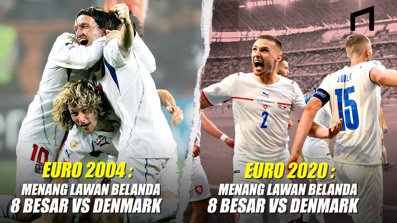 Menang Lawan Belanda, Republik Ceko Ulangi Kisah Manis di EURO 2004