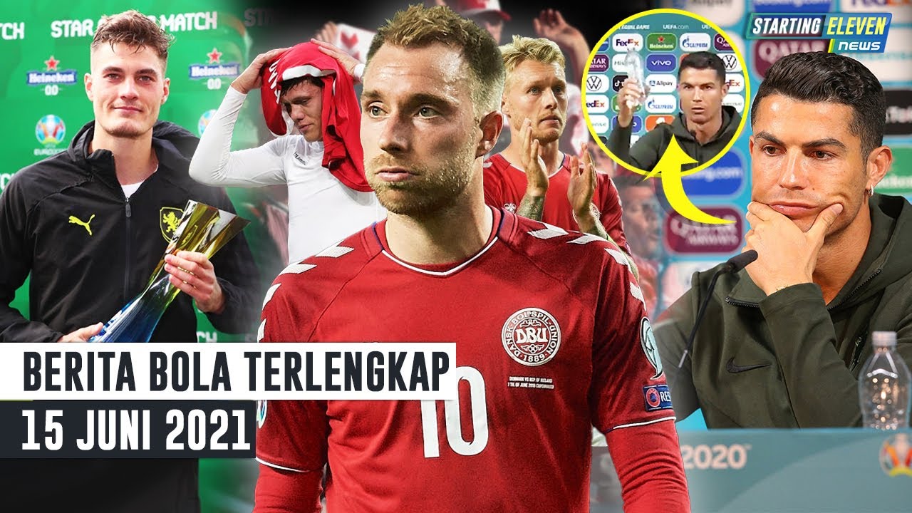 REKOR! Gol AJAIB Patrick Schick - Denmark DIANCAM UEFA - Ronaldo 'Tendang' Botol Sponsor