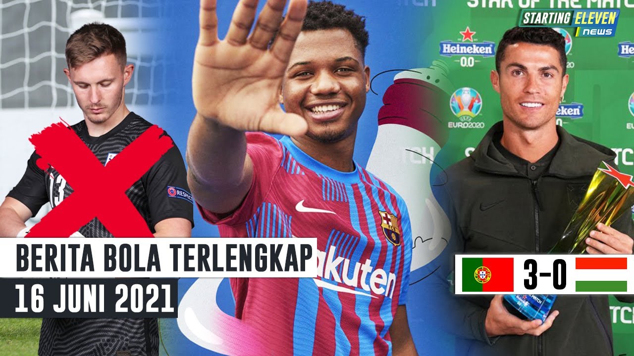 CR7 Bikin Rekor! Portugal HEMPASKAN Hungaria - FIX Henderson DICORET Timnas - Jersey Baru Barcelona