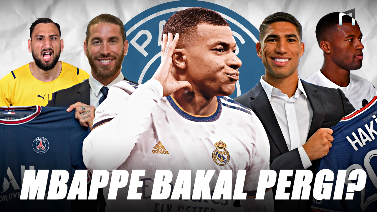 PANAS Mbappe Tolak Bertahan di PSG Meski Banyak Bintang yang Datang