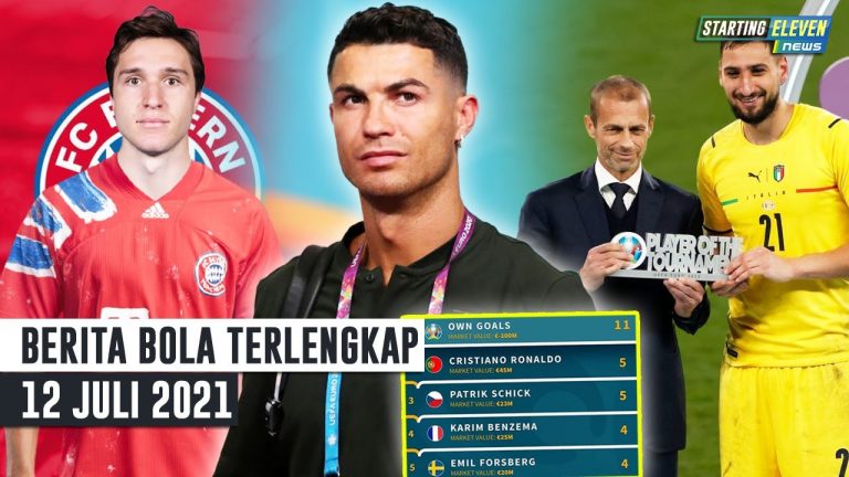 Donnarumma Terbaik, Italia Juara Euro 2020 - Ronaldo Topskor Euro - Chiesa Dilirik Bayern Munchen