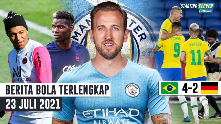 Harry Kane Ditawar Man City Rp 3T - Mbappe & Pogba Ogah Perpanjang Kontrak - Brasil SIKAT Jerman