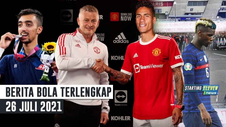 MU Sepakat Dengan Madrid Soal Varane - Fans PSG Ngamuk, Tolak Pogba - Bruno KW Raih Medali Olimpiade