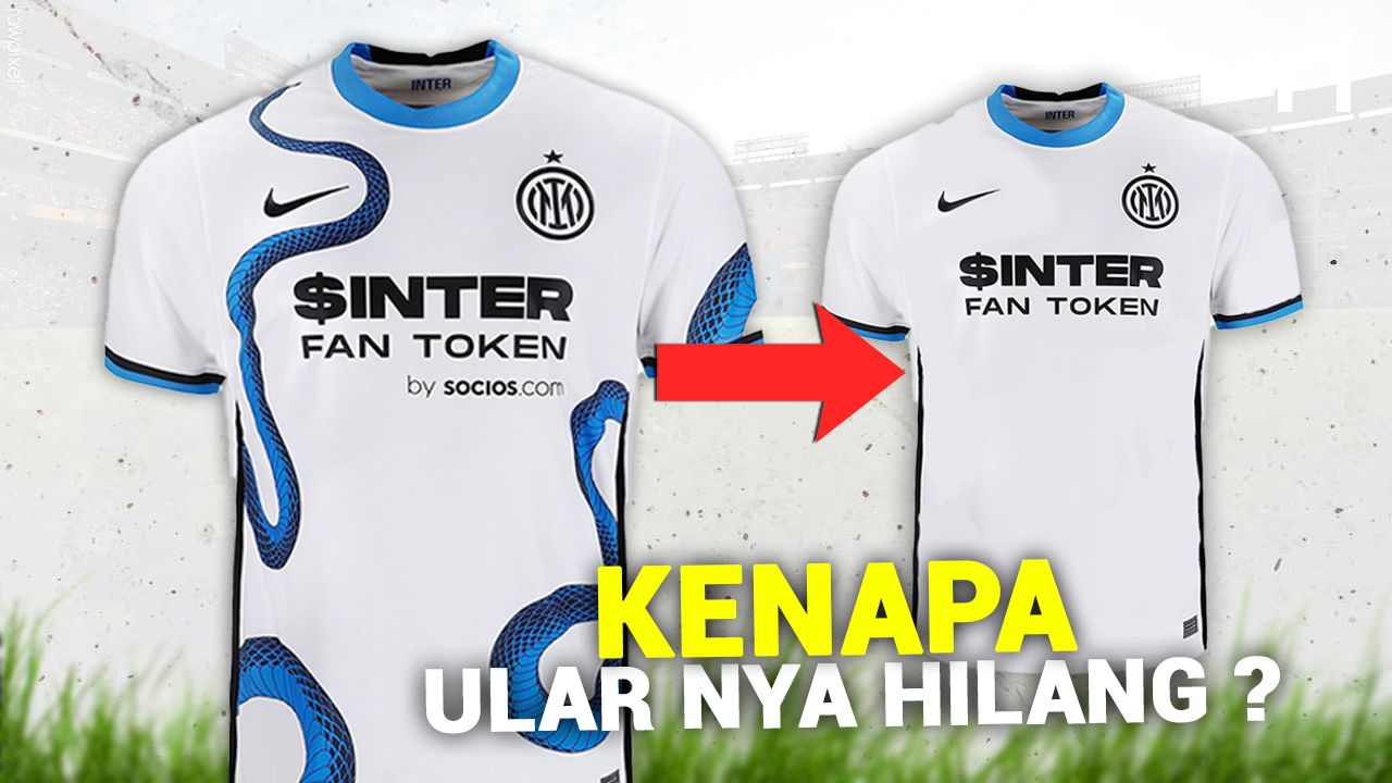 Mengapa Inter Dipaksa Melepas Motif Ular di Jersey Tandang Mereka-
