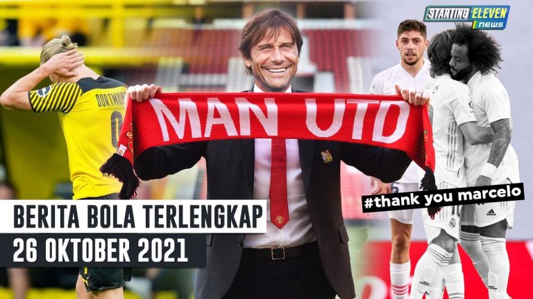 Zidane NOLAK! Conte Pelatih Baru MU - Marcelo HENGKANG dari Madrid - Haaland Absen Hingga 2022