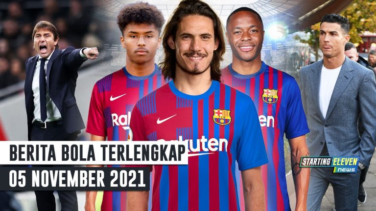 Debut GILA Conte - 4 Pengganti Aguero di Barcelona - Ronaldo KENA Tilang - Berita Bola Terbaru