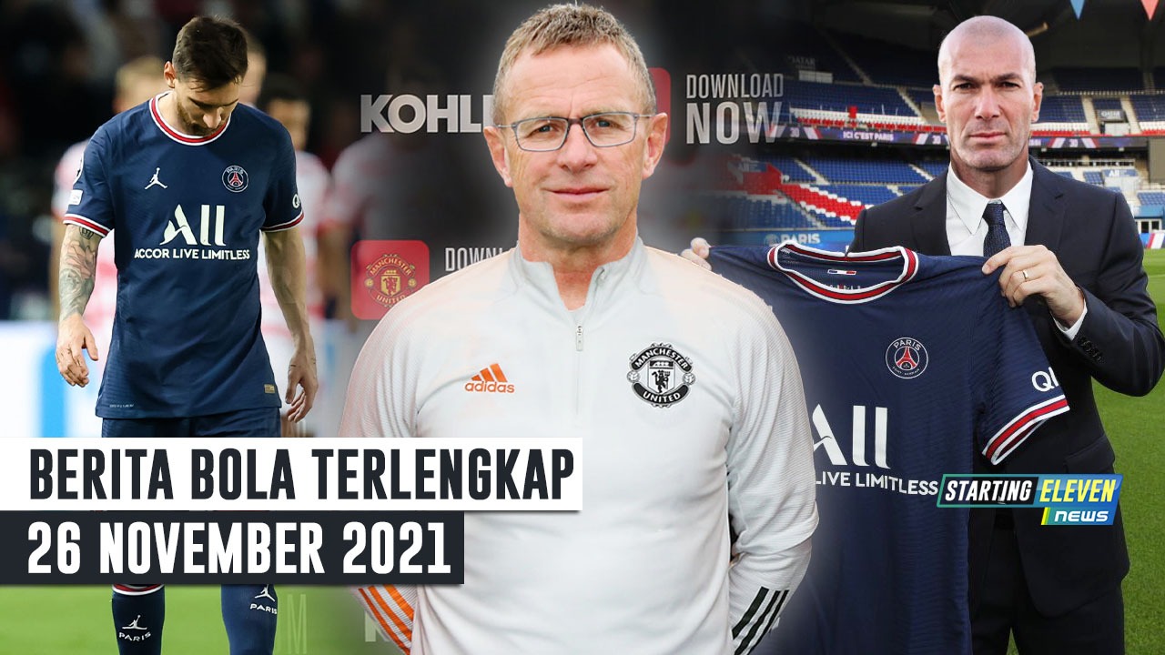 DEAL! Rangnick Jadi Pelatih MU - Zidane Membelot ke PSG - Kemalasan Messi di PSG