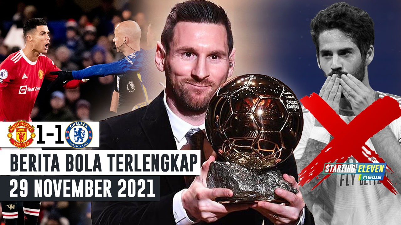 MU Imbang, Ronaldo Marah - Messi Sabet Ballon D'or? - Isco Tinggalkan Madrid