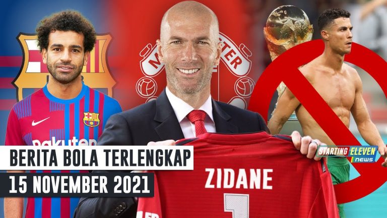 Zidane Gantikan Ole di MU - Piala Dunia 2022 tanpa Ronaldo? - Xavi Mau Barca Rekrut Mo Salah