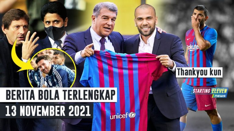 RESMI Dani Alves Kembali ke Barca 🤩 PSG Murka Diprank Messi 🤫 Aguero Pensiun - Berita Bola Terkini