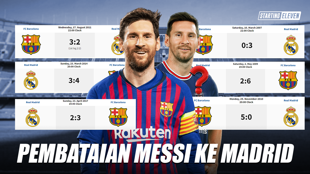 PSG Ketemu Real Madrid, Ini Momen Ketika Messi Jadikan Laga vs Madrid Sebagai Latihan!