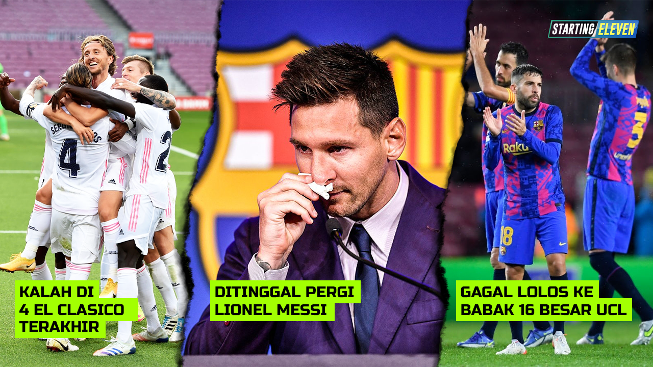 Tahun 2021 Jadi yang Terburuk bagi FC Barcelona