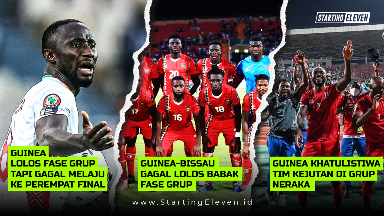 Nasib Berbeda Trio Negara Guinea di Piala Afrika 2021