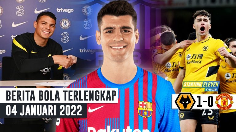 MU Dihajar Wolves - FIX 95% Transfer Morata ke Barca - Silva Resmi Perpanjang Kontrak