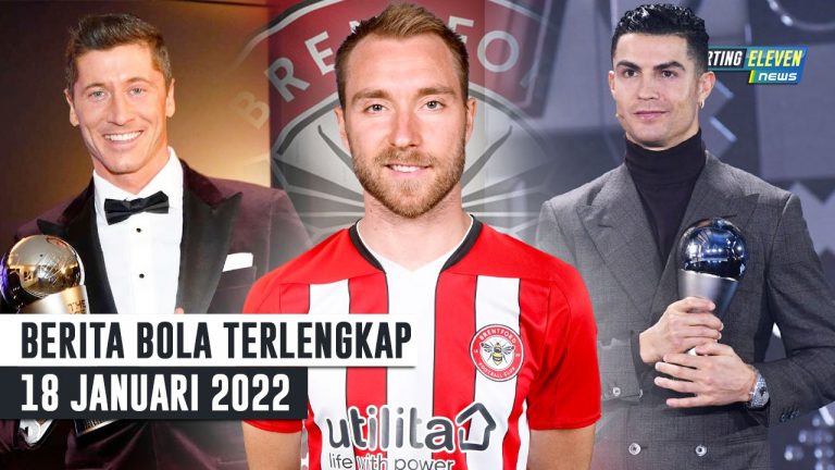 Lewy Pemain Terbaik FIFA 2021 - CR7 Diganjar Penghargaan Spesial - Eriksen ke Brentford