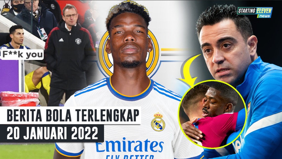 CR7 Ngamuk, Ingin Tinggalkan MU - Pogba NGEBET Gabung Madrid - Xavi Tendang Dembele