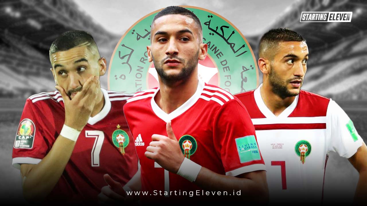 Akhir Tragis Karier Internasional Hakim Ziyech di Timnas Maroko
