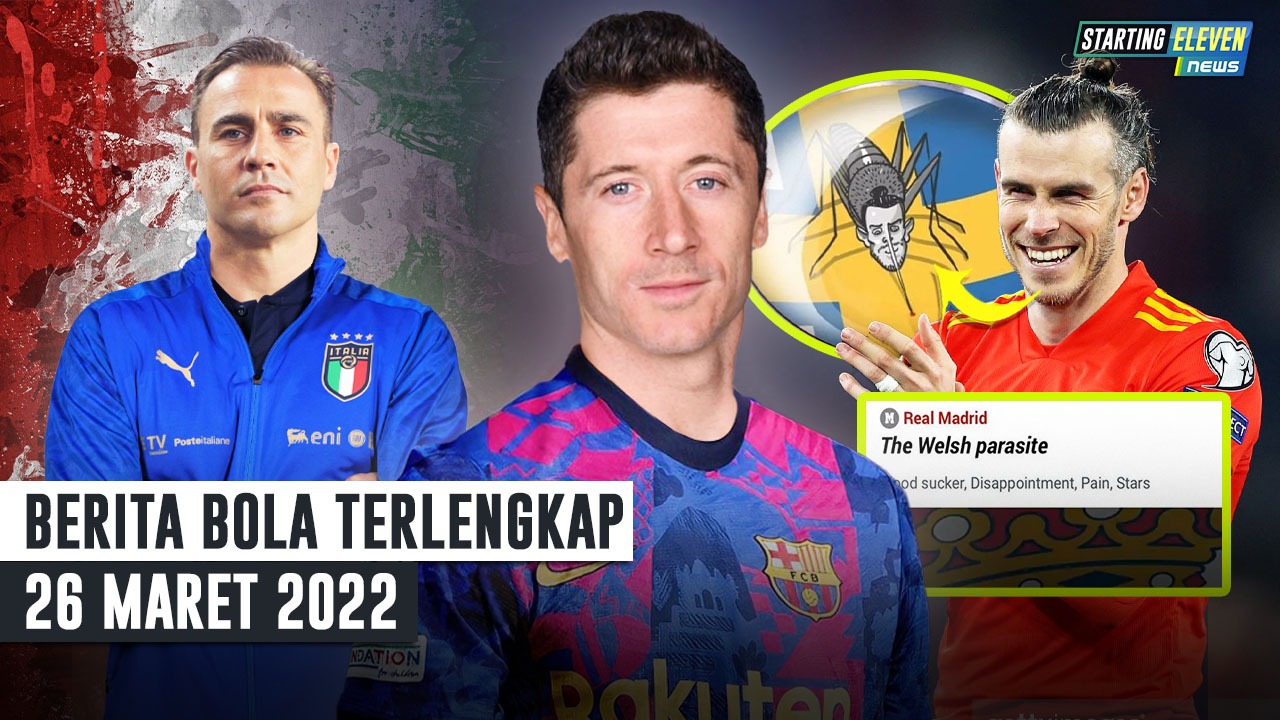 Barca Kontrak Lewy 4 Tahun - Cannavaro Gantikan Mancini - Bale Balas Media Spanyol