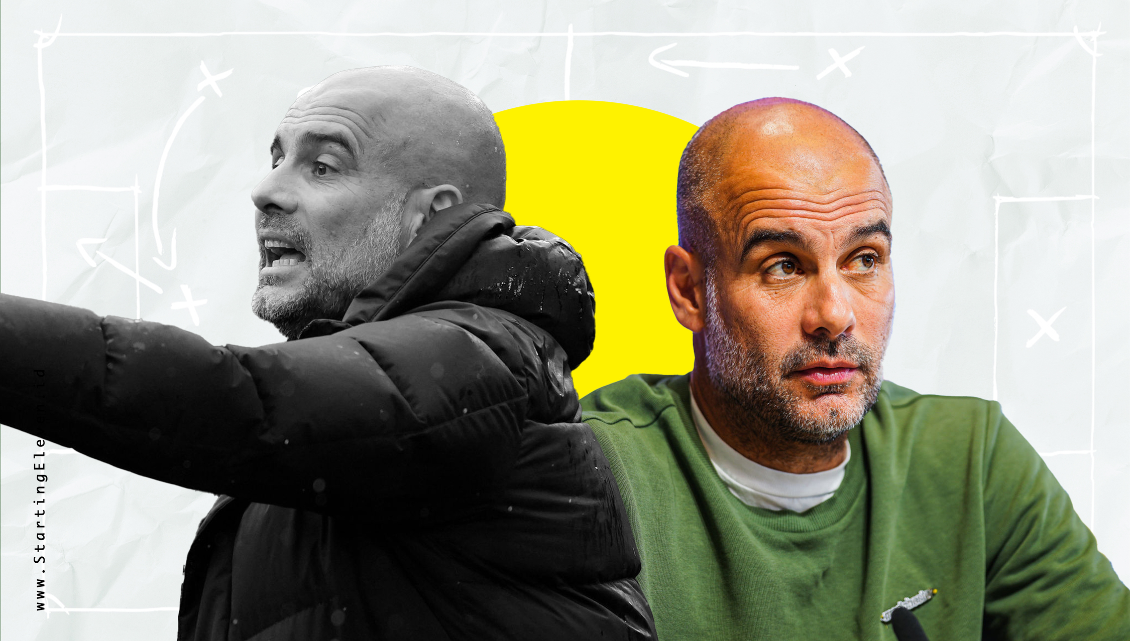 Pep yang Tak Hanya Jago Taktik, Tapi Juga Lihai Menjawab Kritik