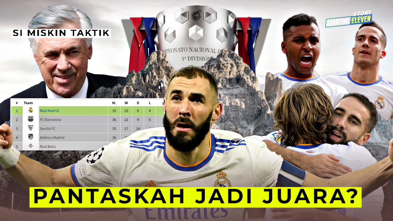 Perjalanan Real Madrid Juara La Liga, Hebat Atau Beruntung