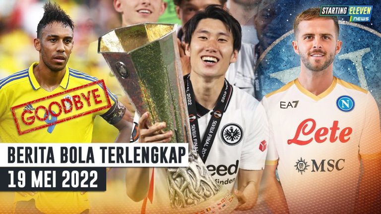 Frankfurt Juara Europa League - Aubameyang Pensiun dari Timnas - Napoli Pinjam Pjanic dari Barca