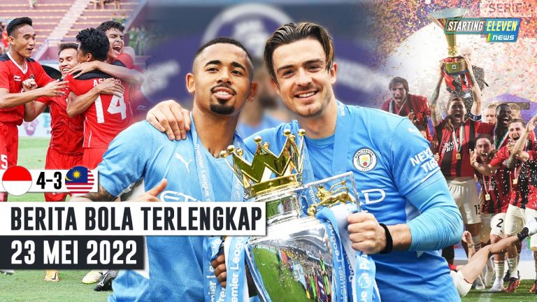 Dramatis! Man City Rebut Gelar EPL - Milan Raih Scudetto - Indonesia Ganyang Malaysia