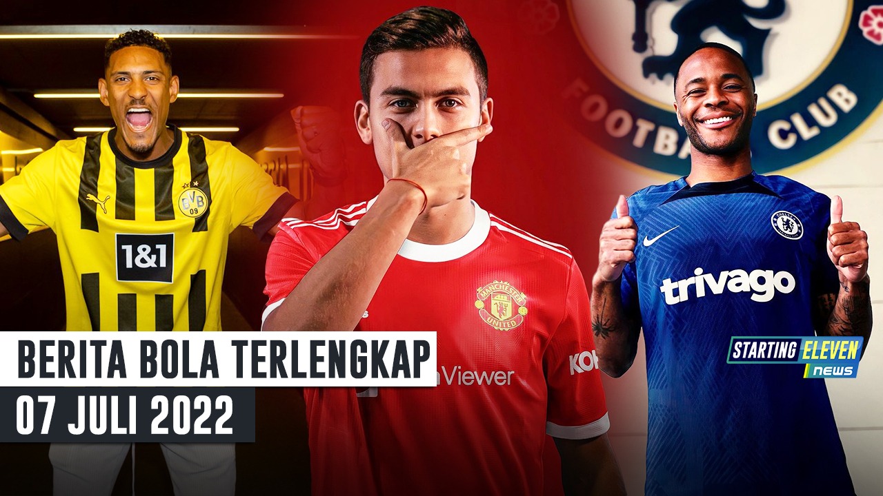Sterling Mendekat ke Chelsea - MU Incar Dybala - Dortmund Resmi Gaet Haller
