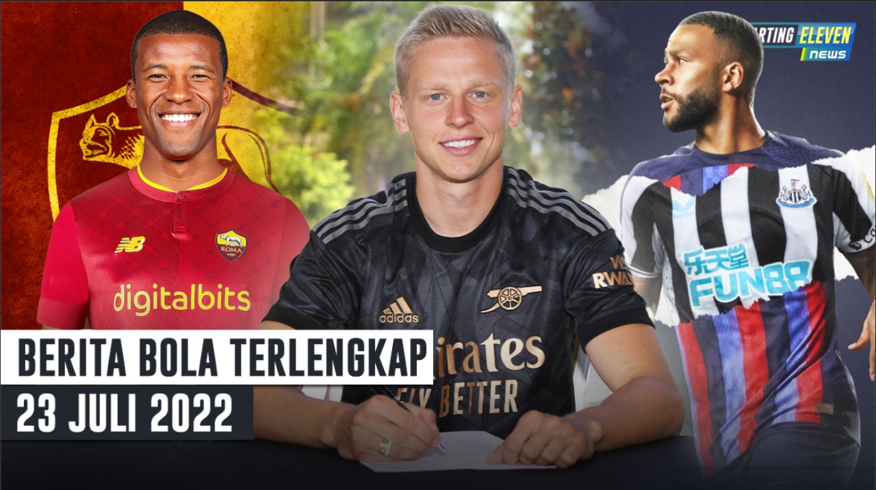 Resmi! Arsenal Angkut Zinchenko - Wijnaldum Join AS Roma - Newcastle Boyong Depay