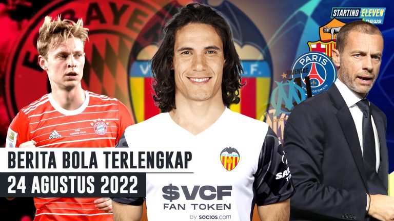 Bayern Pinang De Jong - Cavani Dikit Lagi Gabung Valencia - 10 Klub Bakal Disanksi UEFA